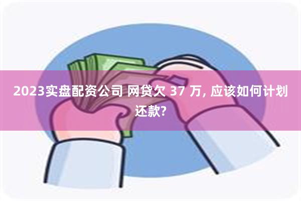 2023实盘配资公司 网贷欠 37 万, 应该如何计划还款?