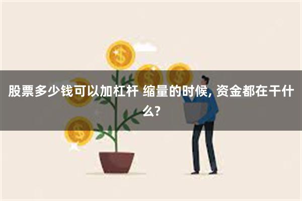 股票多少钱可以加杠杆 缩量的时候, 资金都在干什么?