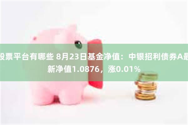 股票平台有哪些 8月23日基金净值：中银招利债券A最新净值1.0876，涨0.01%