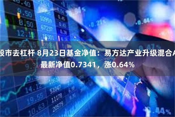 股市去杠杆 8月23日基金净值：易方达产业升级混合A最新净值0.7341，涨0.64%