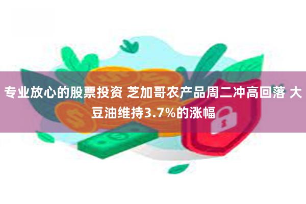 专业放心的股票投资 芝加哥农产品周二冲高回落 大豆油维持3.7%的涨幅