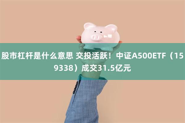 股市杠杆是什么意思 交投活跃！中证A500ETF（159338）成交31.5亿元