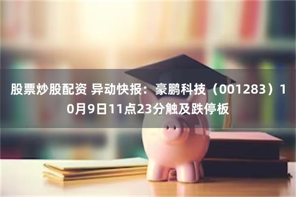 股票炒股配资 异动快报：豪鹏科技（001283）10月9日11点23分触及跌停板