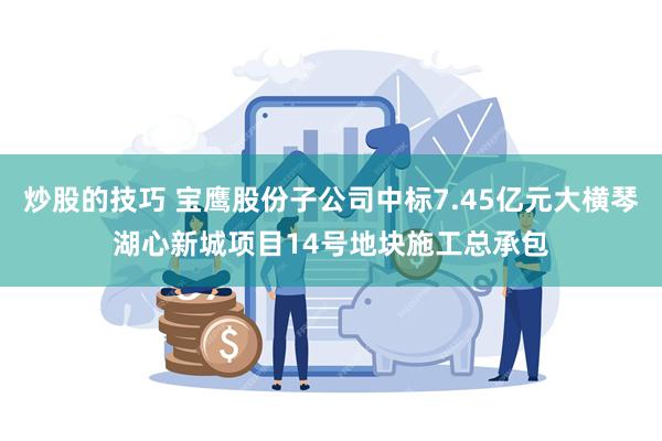 炒股的技巧 宝鹰股份子公司中标7.45亿元大横琴湖心新城项目14号地块施工总承包